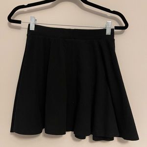 Black cotton skirt